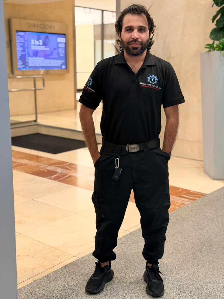 Shield Spire security officers providing coverage at an event venue in Texas.
